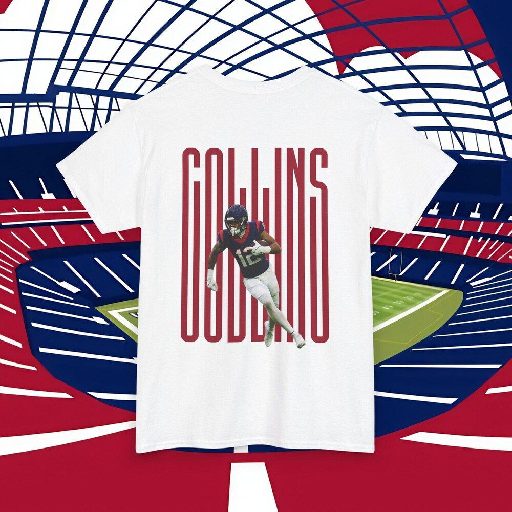 Nico Collins Shirt Houston Football Graphic Tee